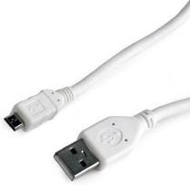 Gembird Cable USB / USB-micro White 1m
