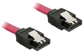 sata 3 cable - Delock Cable SATA / SATA Red 0.3m - 1 nuotrauka