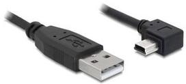 mini b usb cable - Delock Cable USB / USB-mini Black 2m - 1 nuotrauka