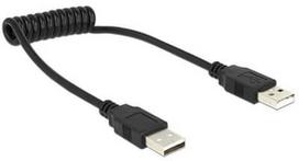Delock Cable USB / USB Black 0.6m