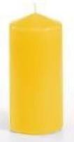 Pap Star Pillar Candle 6x13CM Yellow