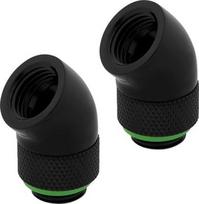 Corsair Hydro X Series 45° Rotary Adapter Twin Pack Black