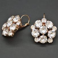 Diamond Sky Earrings Splendor With Swarovski Crystals