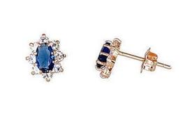Diamond Sky 14K Red Gold Earrings Ferro VIII Solid Gold 585