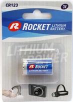 licio baterija cr123a - Rocket Lithium CR123A 1pcs - 1 nuotrauka