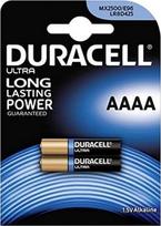 1.5v baterija - Duracell MX 2500 Ultra Power AAAA LR8D425 2pcs - 1 nuotrauka