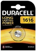 tablete - Duracell Long Lasting Power Lithium Tablet Battery CR1616 - 1 nuotrauka