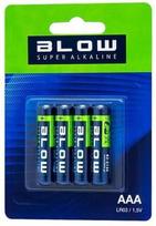 super batai - Blow Batteries Alkaline 4xAAA LR3 - 1 nuotrauka