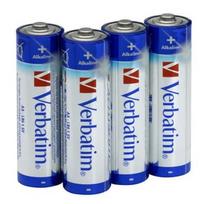 Verbatim Alkaline Batteries 4 x AA
