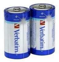 Verbatim Alkaline Batteries 2 x C