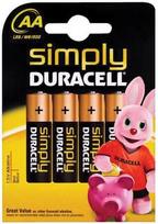 Duracell MN 1500 Simply Power AA LR6 Batteries 4x