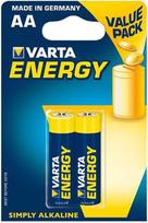 Varta Energy Alkaline Batteries AA x2