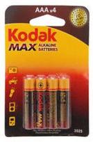Kodak LR03-4BB AAA Max Batteries 4x