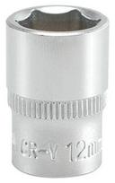 hex galvuciu rinkinys - Yato Hexagonal Socket 1/4'' 12mm - 1 nuotrauka