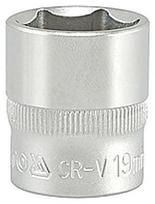 Yato Hexagonal Socket 3/8'' 19mm