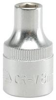raktas 38 mm - Yato Hexagonal Socket 1/2'' 8mm - 1 nuotrauka