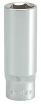 sesiakampis raktas 6 mm senukai - Yato Hexagonal Deep Socket 1/2'' 19mm - 1 nuotrauka