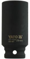 smuginiu galvuciu rinkinys 1 - Yato Deep Impact Socket CrMo 1/2" 28mm - 1 nuotrauka