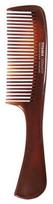Titania Hair Comb With Handle Brown 21cm