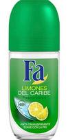 Fa Caribbean Lemon Roll On Deodorant 50ml