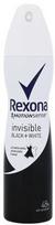 Rexona Invisible Black + White Anti-Perspirant Deospray 150ml