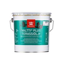 ermitazas lauko baldai - Aliejus Tikkurila Valtti Plus Terassioljy, juodas, 2.7 l - 1 nuotrauka