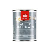 Lauko medienos aliejus Tikkurila Valtti, Puoljy Akva, EC bazė, 0.9 l