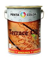 Aliejus terasoms su tungu Pentacolor Terrace Oil, bespalvis, 4.5 l