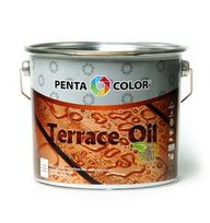 Aliejus terasoms su tungu Pentacolor Terrace Oil, bespalvis, 2.7 l