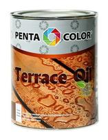 Aliejus terasoms su tungu Pentacolor Terrace Oil, bespalvis, 0.9 l