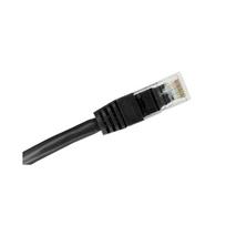 6 cat lan - Alantec KKU6CZA0.5 Patch-cord U/UTP cat.6 PVC 0.5m black - 2 nuotrauka