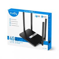 lte marsrutizatorius - Cudy T500 Mesh AC1200 4G LTE SIM Black (Juodas) - 5 nuotrauka