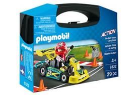 PLAYMOBIL ACTION Lagaminėlis Kartingo lenktyninkas, 9322