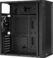 atx korpusai - Aerocool Split RGB ATX Mid-Tower Black - 9 nuotrauka