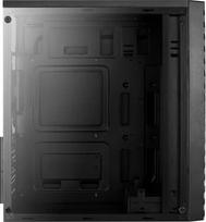 atx korpusai - Aerocool Streak RGB ATX Mid-Tower Black - 3 nuotrauka