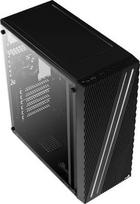 atx korpusai - Aerocool Streak RGB ATX Mid-Tower Black - 8 nuotrauka