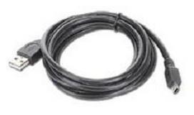 Gembird Cable USB to USB-mini Black 1.8 m