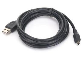 minoms - Gembird Cable USB to USB-mini Black 1.8 m - 2 nuotrauka