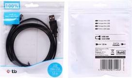 laidas usb mini b - Lanberg Cable USB / Mini USB Black 1.8 m - 4 nuotrauka