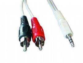 rca kabelis 3 5 - Gembird RCA/3.5mm Stereo Jack 1.5m - 2 nuotrauka