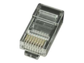 5e rj 45 - Gembird 8P8C Modular Plug CAT5 UTP 10pcs. LC-8P8C-001/10 - 2 nuotrauka