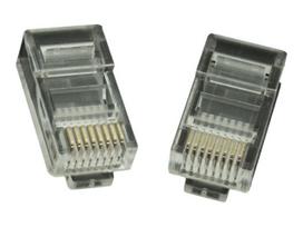 5e rj 45 - Gembird 8P8C Modular Plug CAT5 UTP 10pcs. LC-8P8C-001/10 - 4 nuotrauka