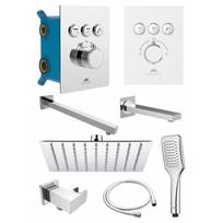 duso sistema rubineta - RUBINETA THERMO-3F-OLO (SQ), chromo - 1 nuotrauka