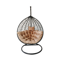 supas - Lilija Hanging Chair, tamsiai pilkas (Dark Grey) - 2 nuotrauka