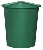 kanistras su kraneliu - Ei Brandia Vandens talpa su dangčiu ir čiaupu, 300 l, žalia (Green) - 1 nuotrauka