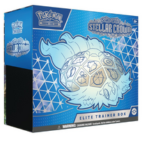 pokemon kortos - Pokemon TCG - Scarlet & Violet 7 Stellar Crown Elite Trainer Box - 2 nuotrauka