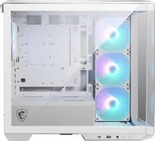 micro atx - MSI MAG PANO M100R PZ Micro Tower Baltas (White) - 4 nuotrauka