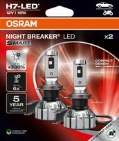 Osram Night Breaker H7 LED 16W 12V 6000K, 2 vnt.
