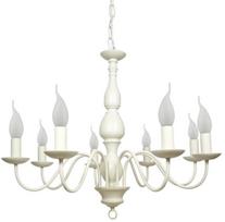 pakabinamos lubos - Candellux Bellagio 8X40W E14 Hanging Ceiling Lamp Creamy - 2 nuotrauka