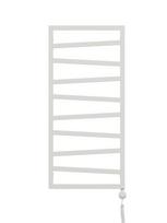 gyvatukas 50 cm - Elektrinis rankšluosčių džiovintuvas Terma ZigZag, white wall, 50 cm x 107 cm, 400 W - 1 nuotrauka